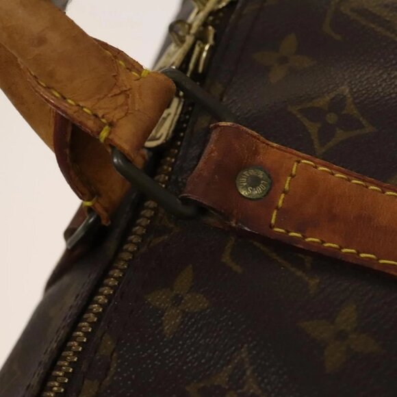 LOUIS VUITTON Monogram Keepall Bandouliere 55 Boston Bag - Picture 7 of 16